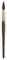 Princeton Series 4750 Neptune Synthetic Squirrel Brush-Short Handle Round Size 16